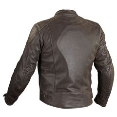 Nordcode Cafe Race Leather Jacket Brown-thumb-1