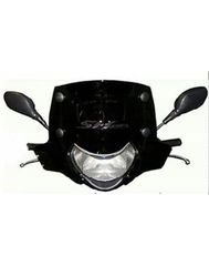 Fabbri Ζελατίνα Honda SH 125-150 01-04 Sport Dark Smoke