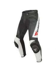 Dainese Delta Pro C2 Summer Leather Pant Black/White