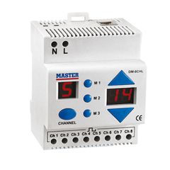 Multidimmer 8 channel κεντρική μονάδα (controller) 8 καναλιών DM-8CHL για ρύθμιση φωτισμού
