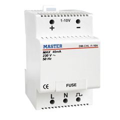 Multidimmer 8 channel τελική μονάδα εξόδου 1-10V DM-CHL/1-10V για ρύθμιση φωτισμού