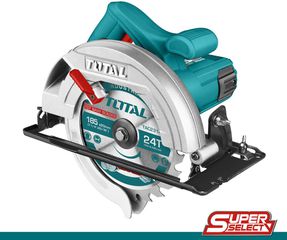 Δισκοπρίονο ξύλου TOTAL TS11418526 1400W 230V 50Hz 185mm με 4800rpm/min στροφές χωρίς φορτίο