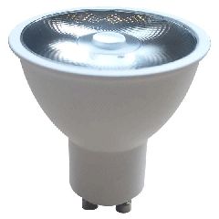 Λάμπα Led GU10 Ø50mm 6W 220-240V ενδιάμεσο λευκό φως 4000k δέσμης 7° 525lm 25000h