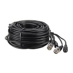 Καλώδιο LONSGE BNC L20DB44 26 AWG μήκους 20m με συνδετήρες και βύσματα video BNC-DC