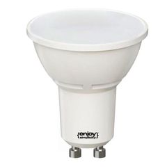 Λάμπα led GU10 Φ50mm 4.2W 230V 6500k ψυχρό λευκό φως 360 lumen δέσμης 110° 15000h