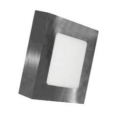 Led panel νίκελ ματ τετράγωνο επίτοιχο 14W 3000k θερμό φως δέσμης 120° 230V 950lm 30000h