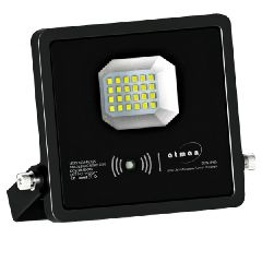 Προβολέας led smd super slim 50W 230V 6000k ψυχρό λευκό φως 5500lm με αισθητήρα κίνησης μικροκυμάτων