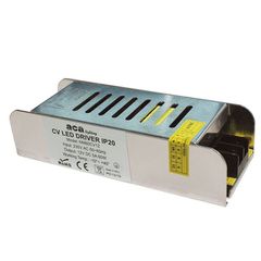 Τροφοδοτικό - led driver αλουμινίου 60W 230VAC στα 12VDC για ταινίες & λάμπες LED μη στεγανό IP20