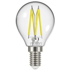 Λάμπα led Filament clear P45 E14 2W 230V 4000k ενδιάμεσο λευκό φως 250lm δέσμης 320° 15000h