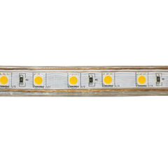 Λωρίδα LED 5m αδιάβροχη IP65 14.4W/m 6000k ψυχρό λευκό φως 220VAC λευκή 60LED5050/m