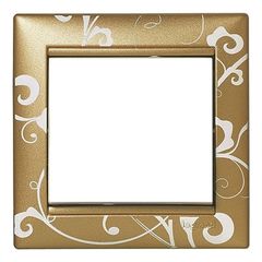 Πλαίσιο 1 θέσης Legrand Valena BAROQUE χρυσό