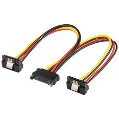 Καλώδιο GOOBAY 95115 SATA Standard σε 2 SATA-Standard 90° 0.2m