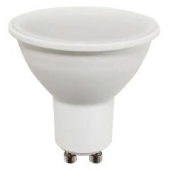 Λάμπα Led smd GU10 4W 220-240V θερμό φως 2700k δέσμης 110° 380lm σε blister 2μτχ