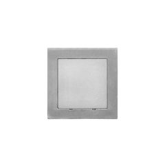 Led φωτιστικό επίτοιχο τετράγωνο 71x71mm σατινέ 0,6W 230V ψυχρό φως στεγανό IP54