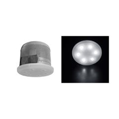Φωτιστικό σποτ χωνευτό Led ισχύος 6x3W δέσμης 90° χωρίς τροφοδοτικό ψυχρό φως γυαλί οπαλίνα
