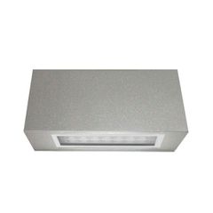 Led φωτιστικό επίτοιχο ορθογώνιο γκρι 1.6W μπλε φως μονής κατεύθυνσης 24led 230V στεγανό IP54