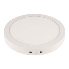 Φωτιστικό επίτοιχο LED SLIM PANEL με διάμετρο 17cm 12w θερμό χρώμα φωτός 3000k 1080lm σε λευκό χρώμα