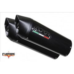 Gpr Furore Carbon Look Εξατμίσεις Διπλά Τελικά Suzuki GSXR 1000 2007 - 2008 