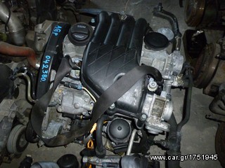 ΚΙΝΗΤΗΡΑΣ SEAT IBIZA/CORDOBA 1.9 SDI,ΚΩΔΙΚΟΣ ΜΗΧΑΝΗΣ AGP 042380,68HP,MOD 1998-2005