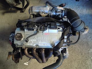ΚΙΝΗΤΗΡΑΣ MITSUBISHI CARISMA (4G92) 1.6 16V 89.000-115.000km ΕΙΣΑΓΩΓΗΣ ΕΞΩΤΕΡΙΚΟΥ  1997-2005 <INT 2>