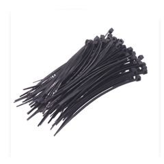Δεματικά καλωδίων Ιταλίας SapiSelco 7.5x500mm PA6.6 τύπου Α συσκευασία 100 τμχ. σε μαύρο χρώμα