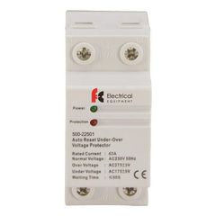 Επιτηρητής τάσης μονοφασικός 63Α 2P 175-275V