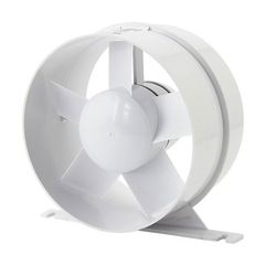 Εξαεριστήρας μπάνιου EUROPLAST XK150 λευκός Φ150 22W 216m3/h 230V επίτοιχης τοποθέτησης
