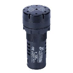 Ενδεικτική λυχνία βιδωτή Φ22 12VAC/DC AD22-22MFD XND με BUZZER και διακοπτόμενο ήχο IP40