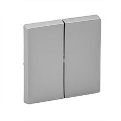 Πλακίδιο Legrand Valena Life κομμυτατέρ K/R ALUMINIUM