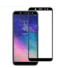 Προστατευτικό Οθόνης (Full) 9H Tempered Glass για Samsung Galaxy A6 Plus Μαυρο (2018) (ΟΕΜ)