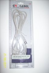 USB High Speed Cable A-B-3,0cm