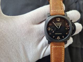 Panerai ceramica GMT. Ανδρικο ρολοι χειρος.Κορυφαιας ποιοτητας replica 3A. Real GMT