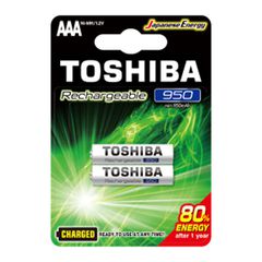Επαναφορτιζόμενες μπαταρίες Toshiba TNH-03GAE BP-2C AAA 950Mah 1.2V 2 τμχ.