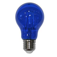 Διακοσμητική λάμπα led αχλάδι Α60 E27 ισχύος 6W 230V μπλε δέσμης 330° ceramic filament