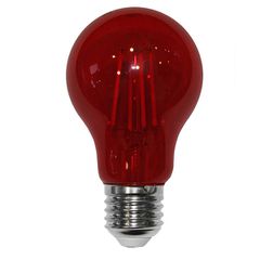 Διακοσμητική λάμπα led Α60 αχλάδι E27 6W 230V κόκκινο ceramic filament δέσμης 330°