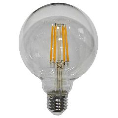 Διακοσμητική λάμπα led E27 Globe Ø95mm 10W 230V 2800k θερμό λευκό φως 1500lm σφαιρική COG