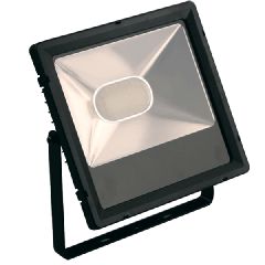 Προβολέας μαύρος Enjoy 20W 220-240V 2700k θερμό λευκό φως 1600lm δέσμης 120° στεγανός IP65