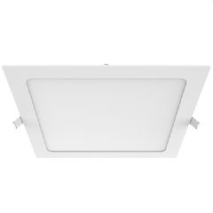 Led panel λευκό τετράγωνο χωνευτό 18W 230V 6500k ψυχρό φως 110° 1300lm