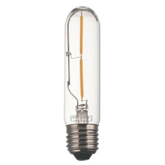 Λάμπα led filament T30-2 σωλήνας Ε27 2W 230V 2700k θερμό λευκό φως δέσμης 280°