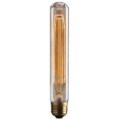 Διακοσμητική λάμπα νήματος edison T9 60W Ε27 230V 2200k θερμό λευκό φως 240lm ντιμαριζόμενη