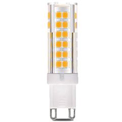 Λάμπα LED G9 κεραμική 7W 230V AC 3000k θερμό λευκό φως 520lumen γωνία θέασης 360°