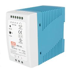 Τροφοδοτικό ράγας MEAN WELL MINI MDR100-24 100W 24V με έξοδο relay DC και ενδεικτικό led power on