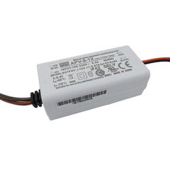 Τροφοδοτικό APV8-12 MEAN WELL 8W 12V για ταινίες & λάμπες LED πλαστικό στεγανό IP42