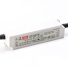 Τροφοδοτικό MEAN WELL LPF40D-36 40W 36VDC DIM για ταινίες & λάμπες LED στεγανό IP67