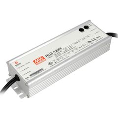 Τροφοδοτικό MEAN WELL HLG120H-24B 120W 24V στεγανό IP67 για λάμπες & ταινίες LED