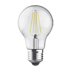 Λάμπα led filament αχλάδι Ε27 8W 230V 2700k θερμό λευκό φως 800 lumen 30000h