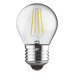 Λάμπα led σφαιρική filament με ντουί Ε27 5W 230V 2700k θερμό λευκό φως 440lumen 30000h