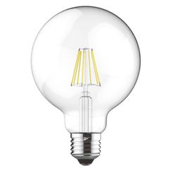 Λάμπα led Filament Globe με ντουί Ε27 8W 230V 2700k θερμό λευκό φως 800lm 30000h