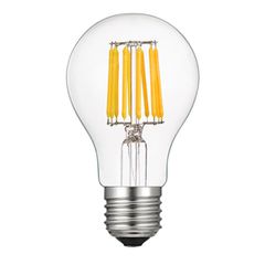 Λάμπα led Filament αχλάδι Ø60mm με ντουί Ε27 10W 230V 2700k θερμό λευκό φως 1060lm 30000h