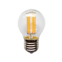 Λάμπα led σφαιρική Filament με ντουί Ε27 6W 230V 2700k θερμό λευκό φως 550lm 30000h